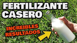 ⭐ FERTILIZANTE CASERO con INCREÍBLES RESULTADOS ⭐ Abono Casero Orgánico para Huerto Urbano y Flores [upl. by Aramot]