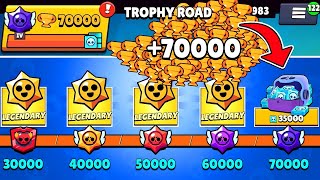 FINALLY 70000🔥LEGENDARY CREDITS 30 NEW BRAWLERS😍 BRAWL STARS UPDATE [upl. by Mason]