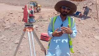 how to use road function in kolida total station  road function in total station [upl. by Nnaeinahpets]