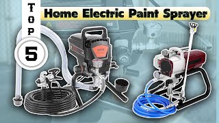 TOP 5 Home Electric Paint Sprayer 2024  aliexpress  1111 2024 [upl. by Aletta540]