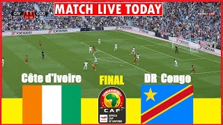 Côte dIvoire vs RD Congo Coupe dAfrique des Nations 2025  PrédictionFinale Match complet [upl. by Anircam]