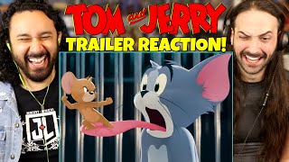 TOM amp JERRY  Movie TRAILER REACTION [upl. by Mourant337]