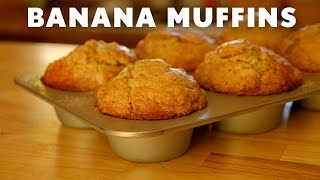 Easy Banana Muffins [upl. by Marasco]