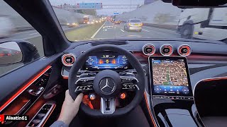 THE NEW MERCEDES GLC63 S AMG E 2024 TEST DRIVE [upl. by Dorej]