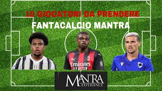 10 GIOCATORI DA PRENDERE AL FANTACALCIO MANTRA CONSIGLI FANTACALCIO ASTA DI RIPARAZIONE 20202021 [upl. by Ran]