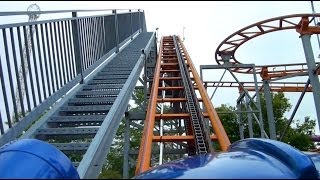 Wild Lightnin Roller Coaster POV Lake Winnie Georgia [upl. by Toh]