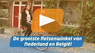 Fietsenwinkelnl De grootste fietsenwinkel van Nederland en België [upl. by Nalyt]