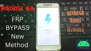 Redmi 5a frp bypass new method  unlock tool  All Redmi phone mi account FRP  Pattern BYPASS [upl. by Eenaej414]