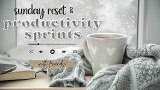 Sunday Productivity Sprints [upl. by Hcirdla651]