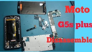 Moto G5s plusXT 1804 disassemble or openingby Sharuk [upl. by Elyag612]