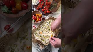 🍞Easy sameday Focaccia Recipe is in the comments😍 focaccia baking breadrecipe olivebread [upl. by Luwana]