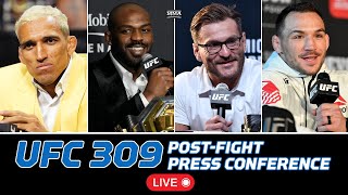 UFC 309 Jones vs Miocic PostFight Press Conference Live Stream  MMA Fighting [upl. by Bathesda]