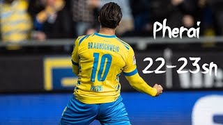 Immanuel Pherai  Eintracht Braunschweig to Hamburg SV  2023 Highlights [upl. by Crotty]