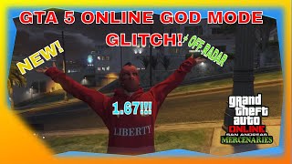 NEW GTA 5 Online AGENCY GOD MODE  OFF THE RADAR GLITCH 167 [upl. by Ydnagrub]