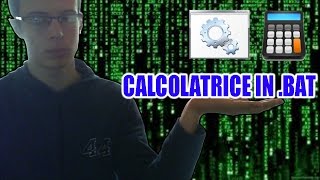 TUTORIAL CALCOLATRICE IN BAT SENZA DECIMALI [upl. by Ycaj]