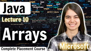 Arrays Introduction  Java Complete Placement Course  Lecture 10 [upl. by Llertnauq]