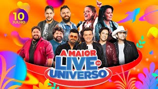 A Maior Live do Universo  Universo Alegria Oficial [upl. by Noach174]