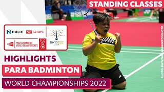 🏸 BWF Para Badminton World Championships 2022 Highlights  Standing  Paralympic Games [upl. by Archibaldo]