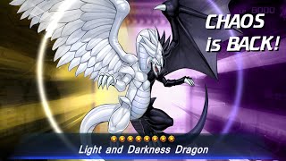 CHAOS DRAGONS NEVER DIE Light And Darkness Dragon Deck YuGiOh Master Duel [upl. by Ashlin]