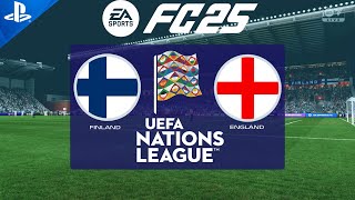 FC 25  Finland vs England  Nations League 2024  PS5 Full Match [upl. by Darcee]