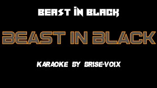 Beast in Black  Beast in Black Karaoke Version [upl. by Ecirtemed]