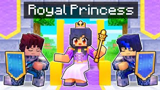 Playing As A ROYAL PRINCESS In Minecraft [upl. by Oniratac675]