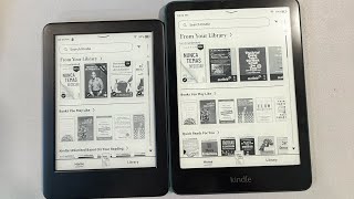 Kindle Basic 2019 vs Paperwhite 2024 [upl. by Mancino249]