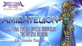 DISSIDIA FINAL FANTASY OPERA OMNIA  Amidatelion [upl. by Deraj]