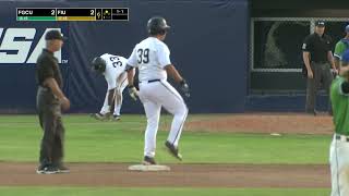 FIU Baseball Highlights vs FGCU Game 2 41024 [upl. by Nashbar]