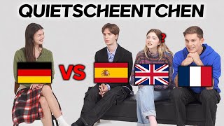 European try to pronounce The Hardest European Words EnglishSpanishGermanyFrench [upl. by Ambler]