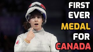 Eleanor Harvey Fencing Highlights 🇨🇦🥉 [upl. by Linzy516]