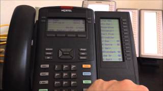 Nortel 1220 IP Phone [upl. by Ymma]