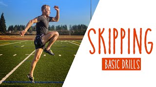 Skipping Drills To Improve Running Technique And Prevent Injury  Basic [upl. by Gonzalez583]