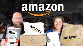 We Bought Amazon Customer Returns  WHATS INSIDE [upl. by Yrekaz10]