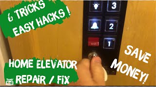 Home Elevator quick and easy fixes hacks  Leeson Speedmaster Inclinator Motor noises gate fix help [upl. by Redd938]