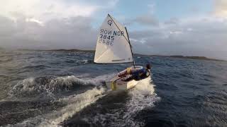 Extreme Optimist Sailing in Stavanger [upl. by Vin]