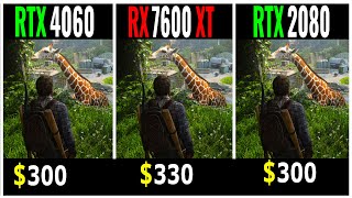 RX 7600 XT vs RTX 4060 vs RTX 2080  Test in 20 games at 1080P 1440P 4K [upl. by Netaf]