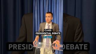 this is the most important election in school history americanhighshorts classpresident debate [upl. by Notneiuq]