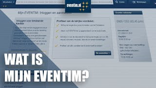 Wat is Mijn Eventim  Eventim [upl. by Rosana]