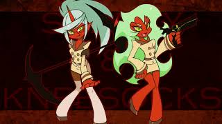 Scanty and kneesocks theme  I want you Slowed to Death [upl. by Montfort]