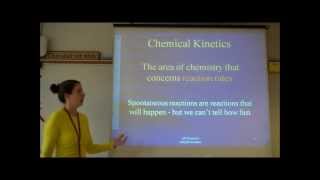 Chapter 12 Chemical Kinetics  Part 1 [upl. by Oneladgam]