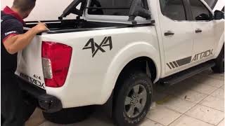 Nissan Frontier 4x4 Attack 2018 2019 Protetor de Caçamba Capota Maritimas Santo Ant Engate Reboque [upl. by Theron51]