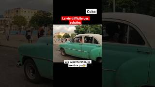 Comment se passe la vie à Cuba où il n’y a pas de supermarché  cuba voyage voyageurs [upl. by Burnside449]