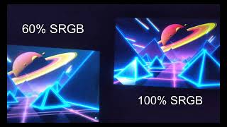 100 SRGB vs 60SRGB [upl. by Murtha]