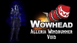 Alleria Windrunner Void  Patch 73 [upl. by Airetal186]