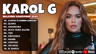 Karol G Mix Éxitos 2024  Lo Más Popular de Karol G 2024  Mejores Canciones de Karol G [upl. by Egin]