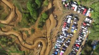 Vue aérienne des 24h tracteurs tondeuses 2017 [upl. by Ynetsed]