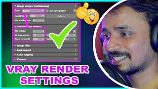 ALL IN ONE VRAY BEST RENDER SETTINGS  kaboomtechx [upl. by Esmond95]