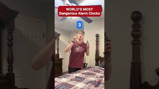 Worlds Most Dangerous Alarm Clock asmr [upl. by Smiga318]