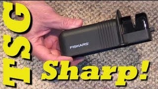 Fiskars KnifeAxe Sharpener review [upl. by Poul138]